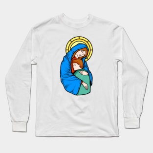 Virgin Mary Long Sleeve T-Shirt